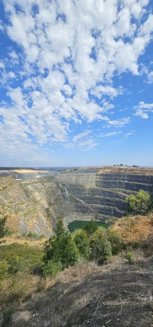 Site minier en Australie
